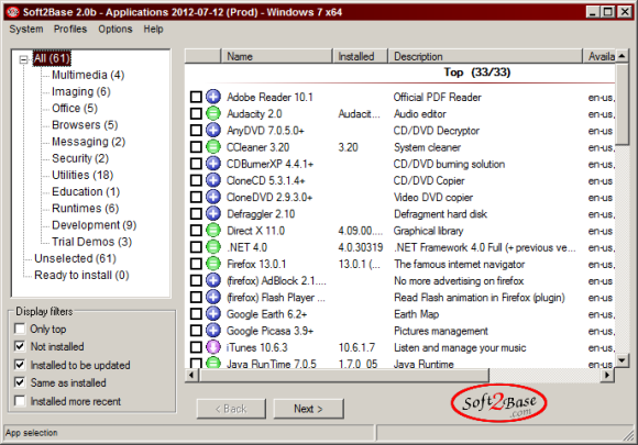 Aktualisieren der Windows-Anwendung