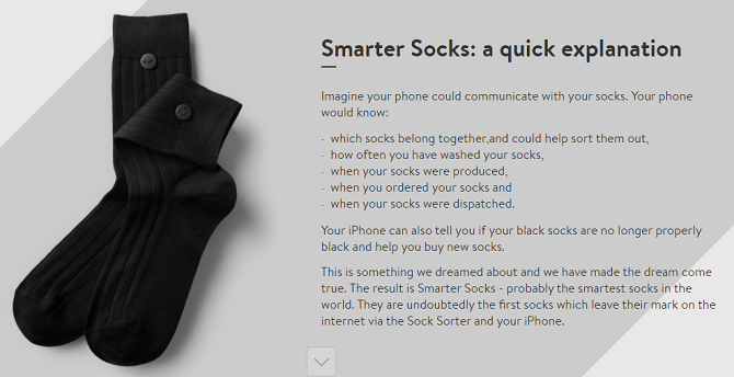 intelligentere Socken