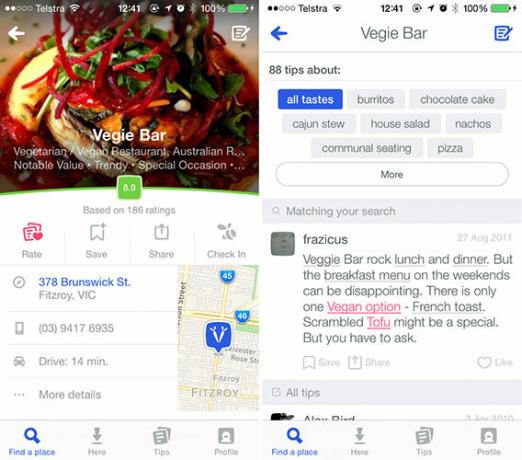 Foursquare Relaunches als Discovery Tool basierend auf Ihrem Geschmack 4sq Veranstaltungsort