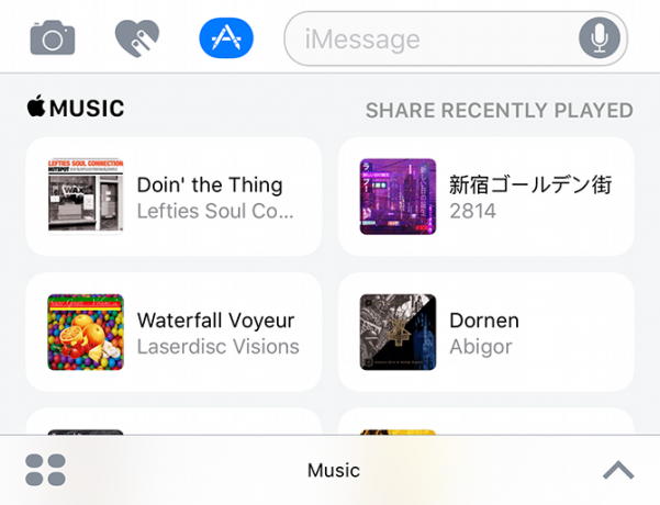 Musik imessage