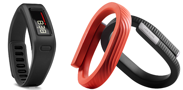 Best-Gifts-For-Geeks-Under-100-Dollars-Garmin-Vivofit-Jawbone-UP24-Smart-Bands