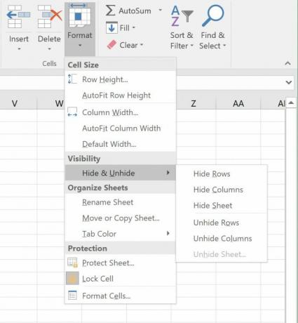 Ein- oder Ausblenden von Spalten und Zeilen in Excel Excel Ausblenden von Einblenden von Spalten Spalten e1512419985570