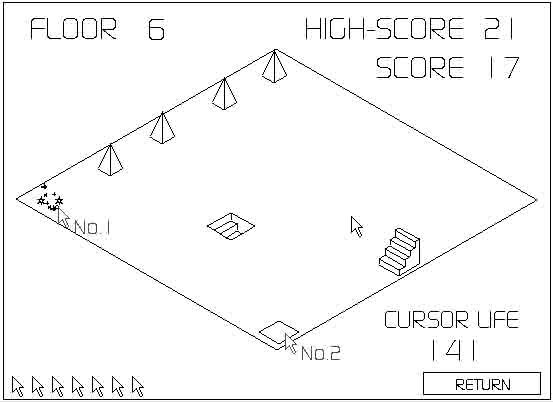 Cursor 10 Spiel