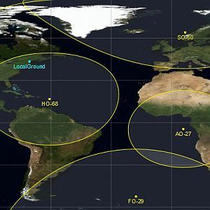 Satelliten-Tracker vorhersagen