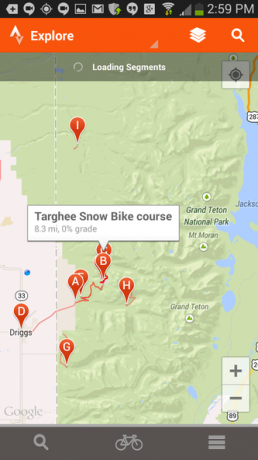 9 Strava - Explore - Segmente im Teton Valley