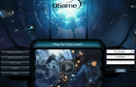 Ogame - Ein kostenloses Online-Strategiespiel von Space War ogame1