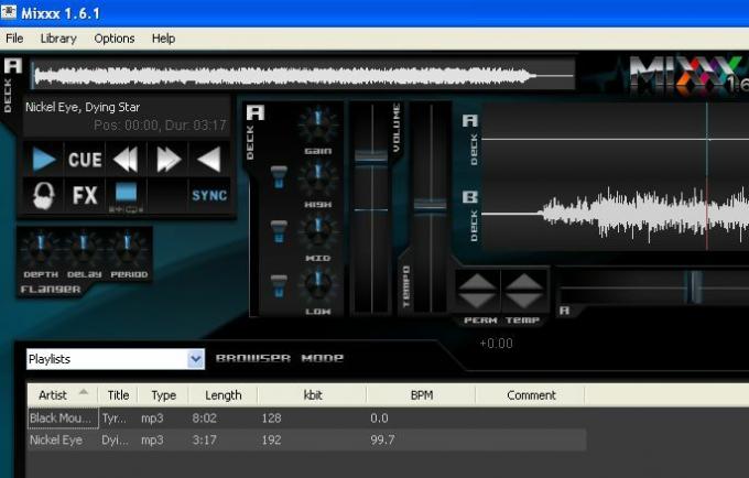 Rock On mit der kostenlosen Mixxx Music Mixing Software Collusion Interface1c