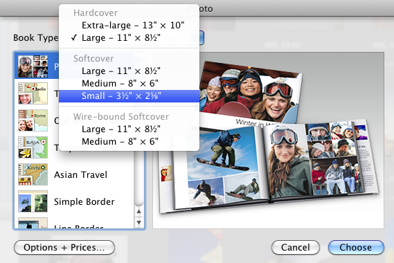 wie man iphoto book benutzt