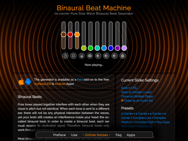 binaural schlägt Migräne