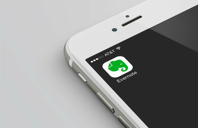 So schreiben Sie ein E-Book: Evernote-Symbol