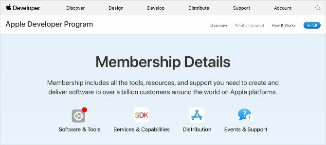 Details zur Mitgliedschaft im Apple Developer Program