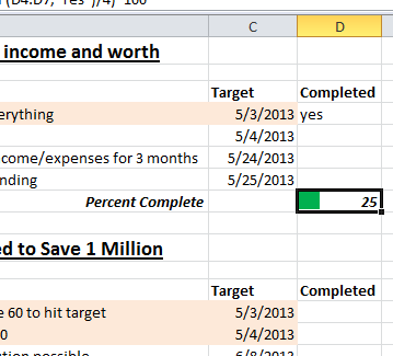 Verwenden Sie Excel- und Google-Aufgaben, um das beste Zielverwaltungstool aller Zeiten zu erstellen excelgoals16