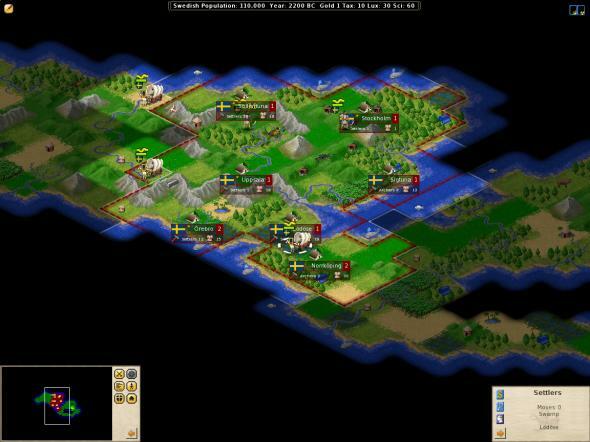 Erstaunliche Spiele, die Sie auf dem Raspberry Pi ohne Emulation freeciv spielen können