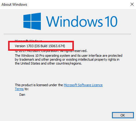 Windows 10 Build 1511-Support endet: Gehen Sie wie folgt vor, um Sicherheitsprobleme zu vermeiden