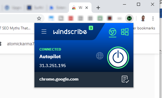 Windscribe VPN Review: Weggeblasen oder eine leichte Brise? vpnp Windscribe Browser-Erweiterung