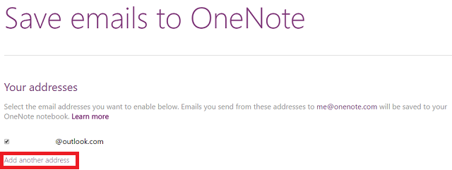 E-Mail-Onenote