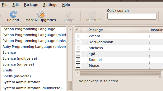 Paketverwaltung Ubuntu