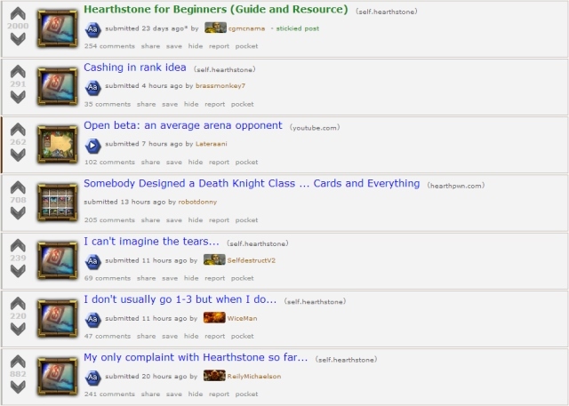 /r/hearthstone