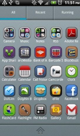 iPhone Thema für Android