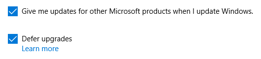 Erweiterte Windows 10-Optionen