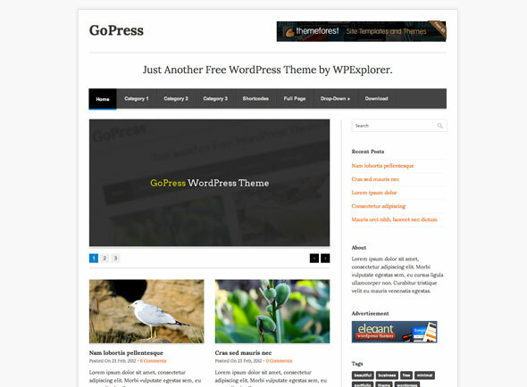 Magazin Thema für WordPress