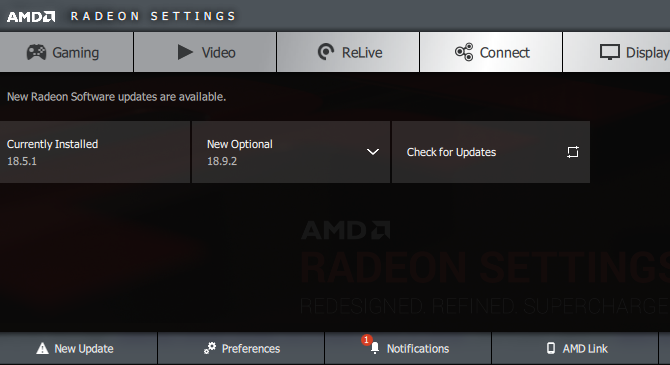 AMD nach Updates suchen