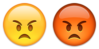 wütend Emoji Emoticon rot