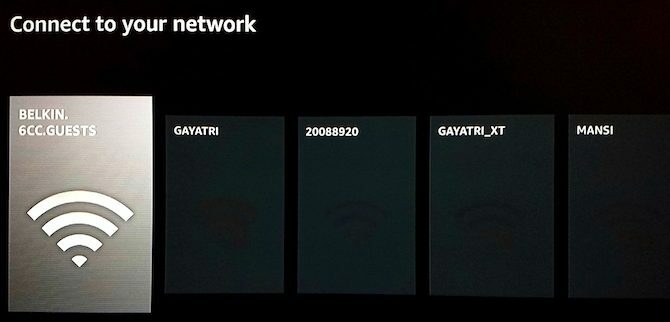 Einrichten des Amazon Fire TV Stick: So stellen Sie eine Verbindung zum Wi-Fi-Netzwerk her