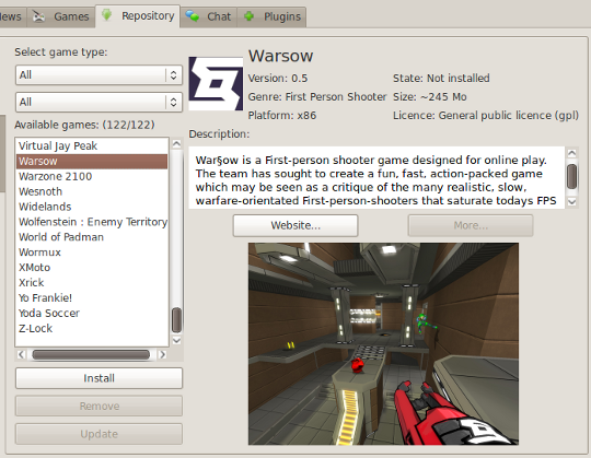 3 Tools zum Entdecken und Installieren von Awesome Linux Games djl