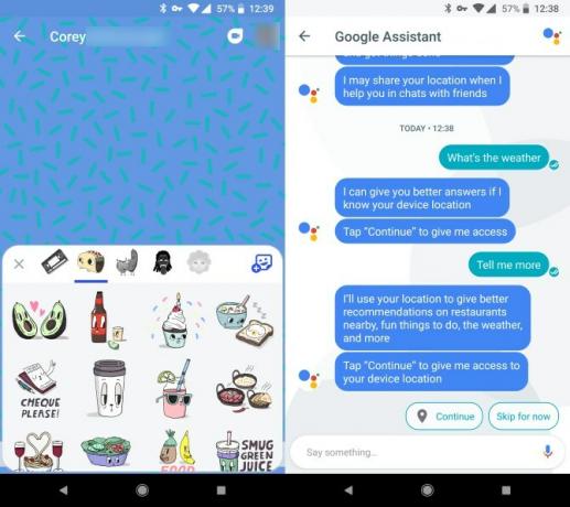 Google Allo Chatten