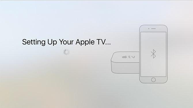 Einrichten und Verwenden der Apple TV Apple TV-Einrichtung