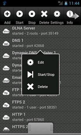 Führen Sie den Webserver auf Android aus