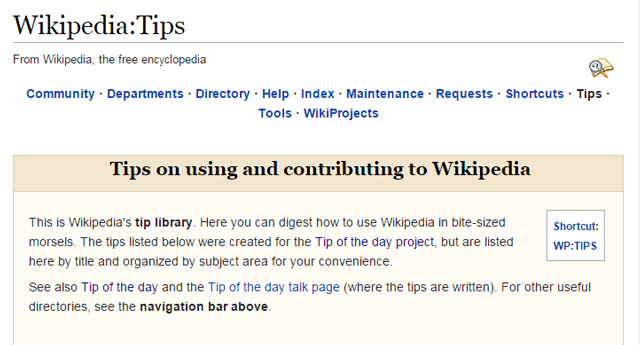 Wikipedia-Tippbibliothek