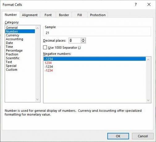 Formatieren Sie Zahlen und Text in Excel über das Menü Zellen formatieren.