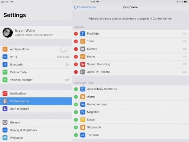 ios 11 App Switcher Control Center