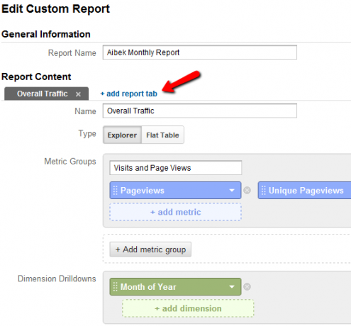 Google Analytics-Berichte