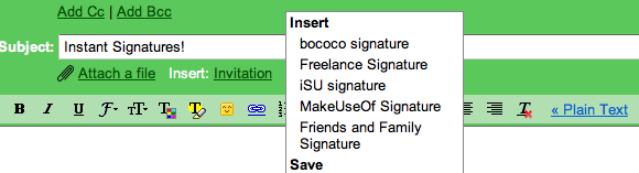 Erstellen von E-Mail-Signaturen