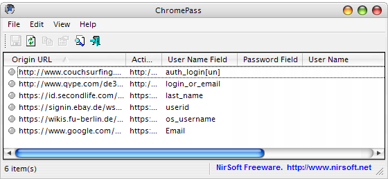 kostenlose Tools zur Passwortwiederherstellung