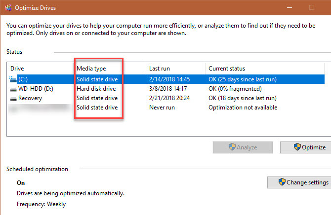 Windows-Systemdetails - Festplatteninformationen