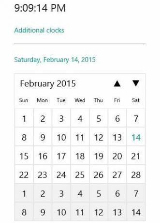 Windows 10 Kalender und Uhr