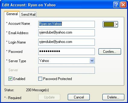 Überprüfen Sie alle E-Mails und erhalten Sie E-Mail-Benachrichtigungen mit POP Peeper (Windows) yahoo