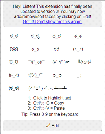 seltsame Chrom-Erweiterungen