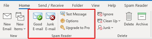 Outlook Spam Filter Spam Reader