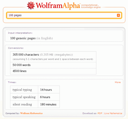 10 Suchbegriffe, um Wolfram Alpha für den täglichen Gebrauch zu nutzen Wolfram Words1