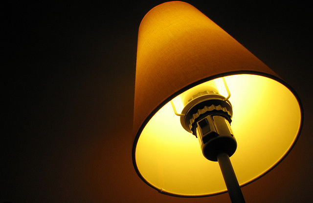 Gelb-Lampe