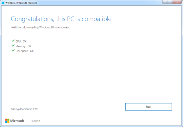 Windows 10 Upgrade-Assistent 02
