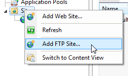 So richten Sie eine FTP-Site ein