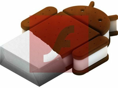 Android Ice Cream Sandwich Versand ohne Flash Eiscreme und Sandwichflash