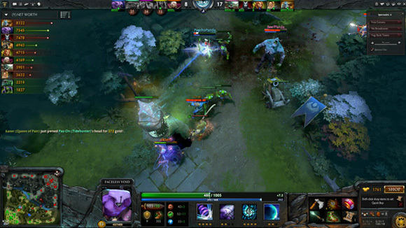 4 Spiele mit steilen Lernkurven, die die Mühe wert sind dota2 Screenshot new hud