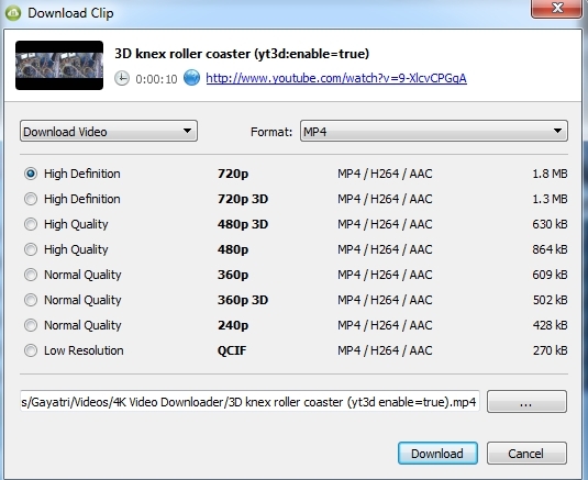 4K-Downloader-Download-YouTube-Andere-Videos-Leicht-3D-Videos